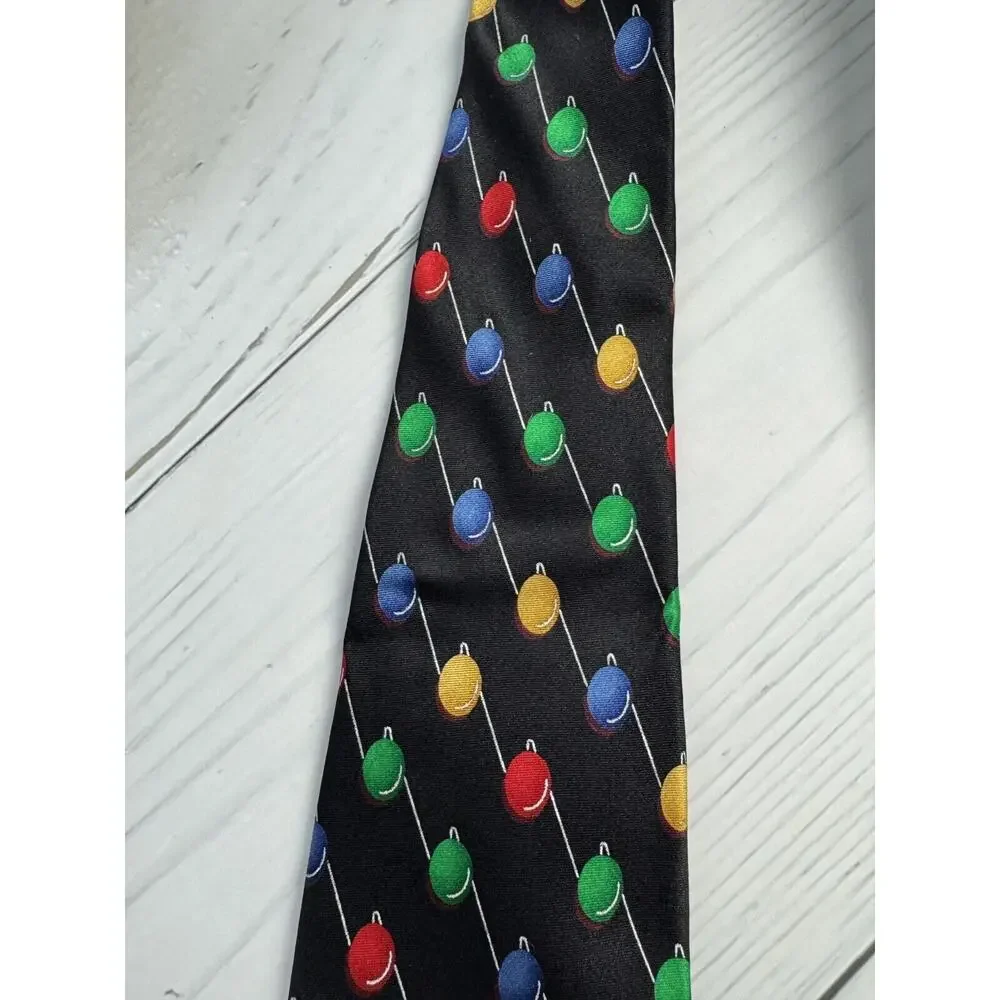Holidays Men's‎ Ties Necktie Christmas Lights 4